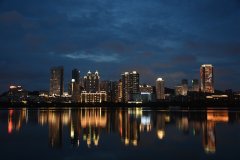 厦门金砖峰会筼筜湖片区夜景照明提升工程